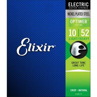 Elixir 19077 Electric NPS Optiweb Light/Heavy 10-52