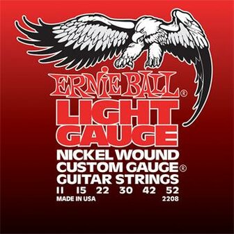 Ernie Ball 2208 Light Electric Nickel Wound With Wound G