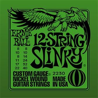Ernie Ball 2230 12-String Slinky Electric Nickel Wound
