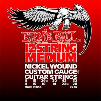 Ernie Ball 2236 12-String Medium Nickel Wound Electric