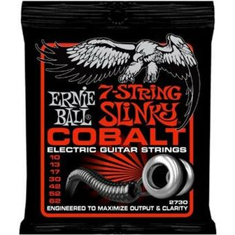 Ernie Ball 2730 Cobalt 7-String Skinny Top Heavy Bottom