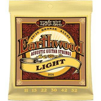 Ernie Ball 2004 Earthwood Light Acoustic 80/20 Bronze