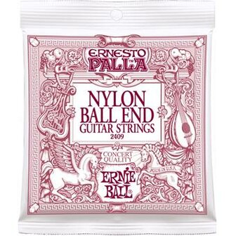 Ernie Ball 2409 Ernesto Palla Nylon Classical Black Gold Ball End