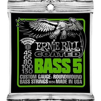 Ernie Ball 3836 Coated Bass 5-String Regular Slinky