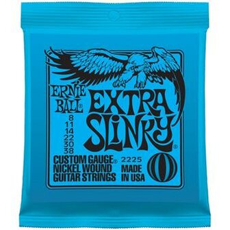 Ernie Ball 2225 Extra Slinky Nickel Wound