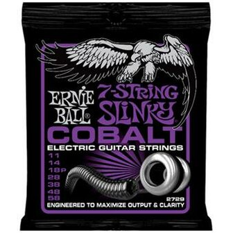 Ernie Ball 2729 Cobalt 7-String Power Slinky