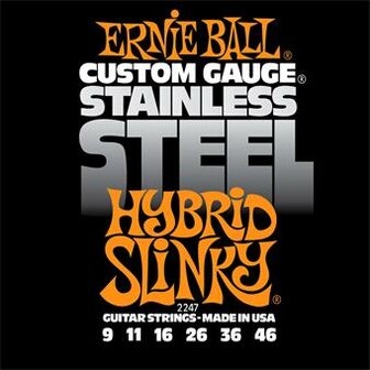 Ernie Ball 2247 Stainless Steel Hybrid Slinky