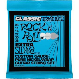 Ernie Ball 2255 Classic Pure Nickel Extra Slinky