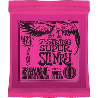 Ernie Ball 2623 7-String Super Slinky Nickel Wound