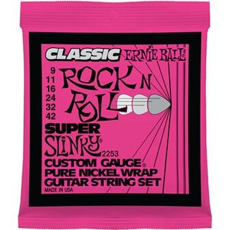 Ernie Ball 2253 Classic Pure Nickel Super Slinky