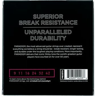 Ernie Ball 3373 Paradigm Super Slinky 9-42 3-Pack