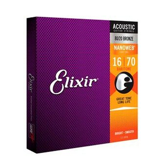 Elixir 11306 80/20 Bronze Baritone Nanoweb 16-70