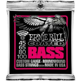 Ernie Ball 3834 Coated Bass Super Slinky