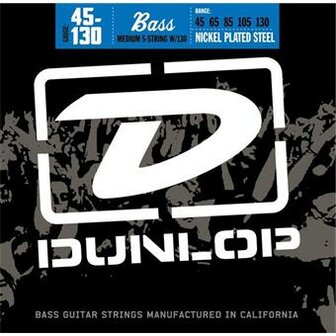 Dunlop DBN Nickel Wound Bass 45-130