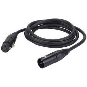 DAP DMX XLR Male 3p - XLR Female 3p 10m