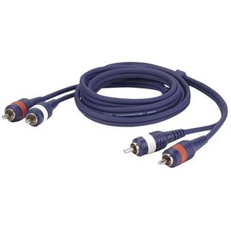 DAP 2 RCA Male - 2 RCA Male 6 meter