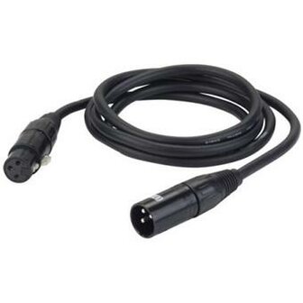 DAP DMX XLR Male 3p - XLR Female 3p 3m