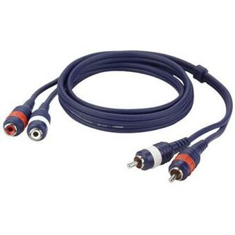 DAP 2 RCA male to 2 RCA female 3m