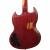 Vintage Icon VS6MRCR Distressed Cherry Red elektrische gitaar