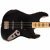 Vintage VJ74MRBK Distressed Black elektrische basgitaar