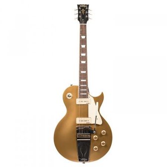 Vintage V100MU Midge Ure Signature Gold elektrische gitaar