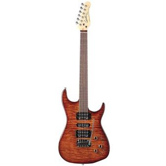 Godin Freeway SA Light Burst Flame