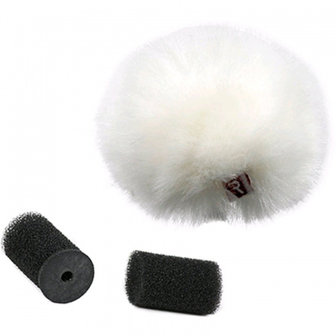 Rycote Lavalier Furry Windjammer wit