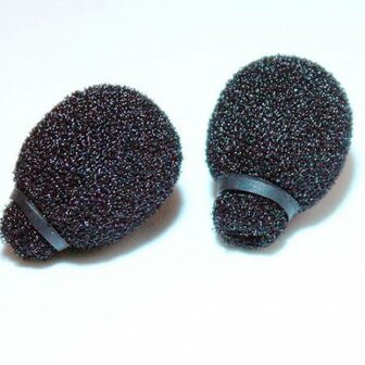 Rycote Lavalier Foam Windscreen zwart 2 stuks