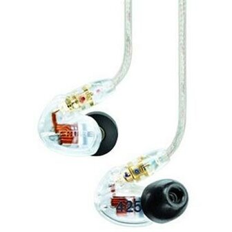Shure SE425 Sound Isolating Headphones Clear
