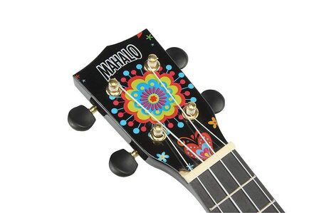 Mahalo - Art Series - Day Of The Dead Soprano Ukulele MA1SKBK