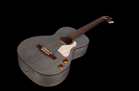 Art &amp; Lutherie Roadhouse Q-Discrete parlour gitaar Denim Blue SG