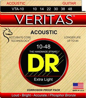 DR Strings VTA-10 Phophor Bronze