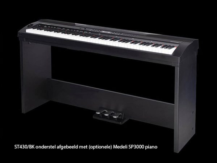 Medeli ST430/BK onderstel voor digitale piano