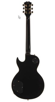 Morgan Guitars LP43 Standard Black - Les Paul Model - Elektrische gitaar