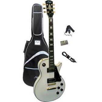 Morgan Guitars LP 40 Pack White