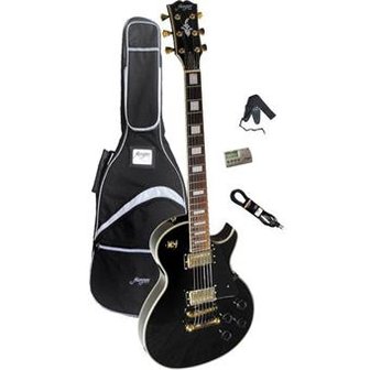 Morgan Guitars LP 40 Pack Black