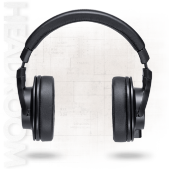 Warm Audio HeadRoom - Black - Koptelefoon voorkant
