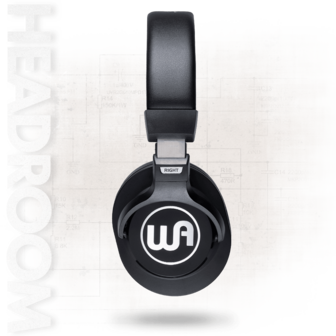 Warm Audio HeadRoom - Black - Koptelefoon - zijkant