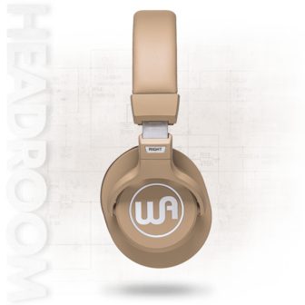 Warm Audio HeadRoom Tan - Koptelefoon - zijkant