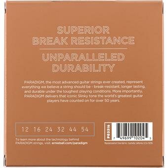 Ernie Ball 3316 Paradigm Phosphor Bronze 12-54 3-Pack