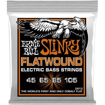 Ernie Ball 2813 Slinky Flatwound Bass Strings 45-105