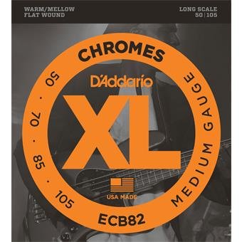 D'Addario ECB82 Chromes Bass Medium 50-105