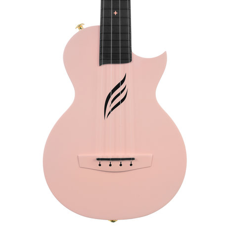 Cascha Carbon Ukulele Roze (set)