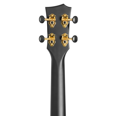 Cascha Carbon Ukulele Zwart(set)