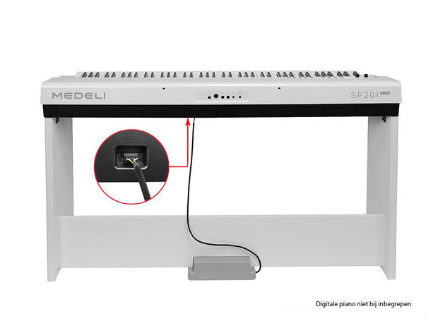 Medeli ST430/WH onderstel voor digitale piano
