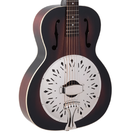 Recording King Rattlesnake Resonator gitaar