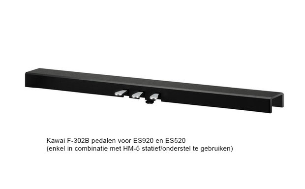 Kawai F-302 pedalen voor ES920 en ES950