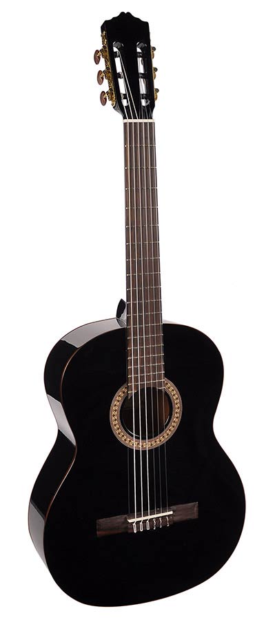 Salvador Cortez CC-22-BK Klassieke gitaar Solid Top Artist Series - Van Vliet Muziek - muziekinstrumenten en meer!