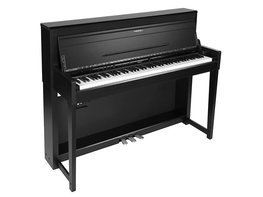 Medeli DP 650 BK - Mooie satijn zwarte digitale piano meubel Medeli DP 650 BK - Mooie satijn zwarte digitale piano meubel