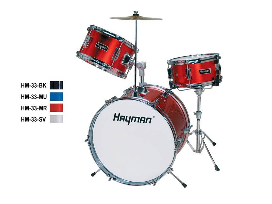 HM-33-MR Junior Series 3-delig drumstel — Hayman